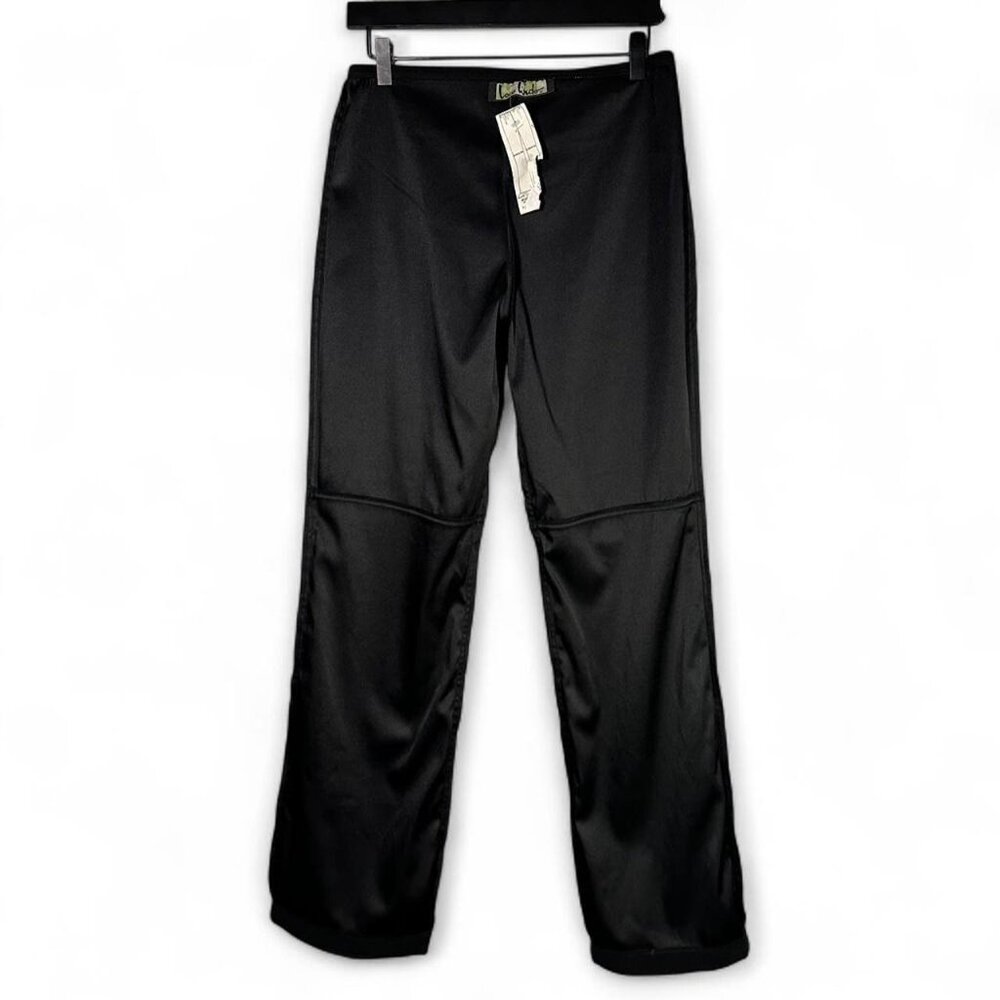 Loco Lindo Suede Floral Embroidered Pants Vintage Style - Picture 3 of 6